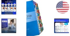 Effortless Navigation with Laminated Color-Coded Book Tabs for ICD-0-PCS 2026