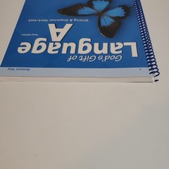 Abeka God’s Gift of Language A (3rd Ed) Writing & Grammar Work-text Answer Key