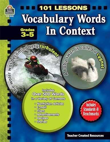 101 Lessons: Vocabulary Words – Paperback, by Moore Greg; Migliaccio – Very Good