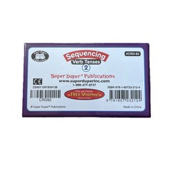 Super Duper Sequencing Regular & Irregular Verb Tenses Set 2 #CRD-82 Flash Cards