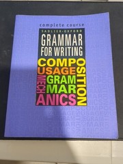 Sadlier-Oxford Grammar for Writing: Complete Course