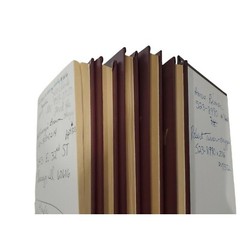 Comprehensive Desk Reference Library 6 Book Set Office Decor Vintage Brown Gold