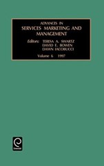 Bowen – Advances in Services Marketing and Management – New hardback o – X555z