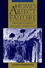 Hume’s Abject Failure: The Argument Against Miracles by John Earman (English) Ha