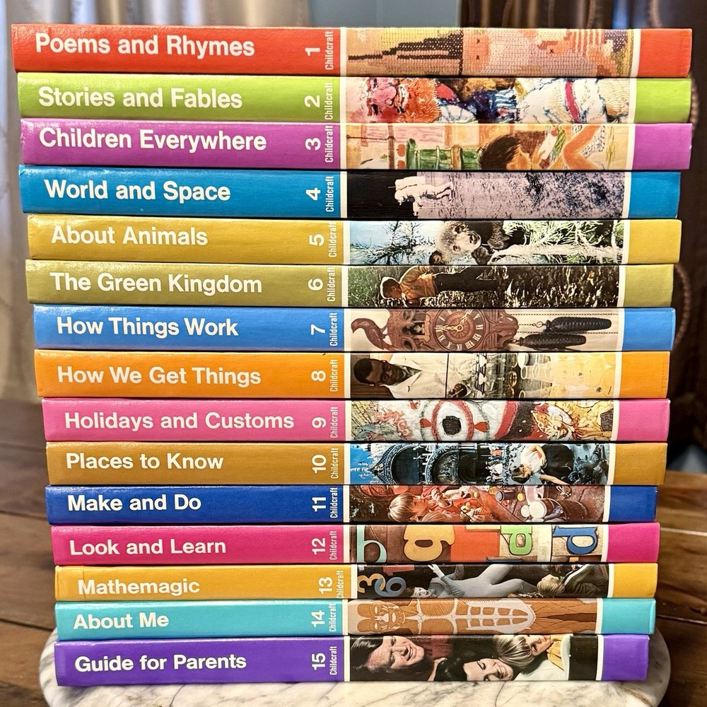 NEW! 15pc VTG 70s 80s The How and Why Library Complete Hardcover Set World Book