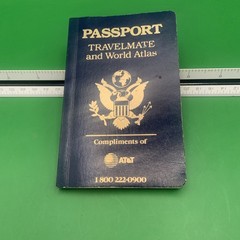 BOOK Road Atlas Passport Travelmate and World Atlas (1999) Hammond Corporation