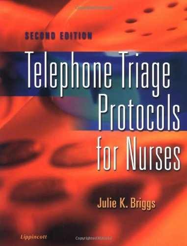 Telephone Triage Protocols for – Spiral-bound, by Julie K. Briggs – Acceptable