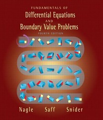 Fundamentals of Differential Equations and Boundary Value Problems (4th Edit…