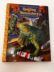 Houghton Mifflin SPELLING & VOCAB GRADE 5 Student Textbook CLASSROOM HOMESCHOOL