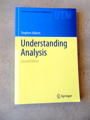 Understanding Analysis by Stephen Abbott 2nd Ed 2016 PB Undergrad Texts in Math