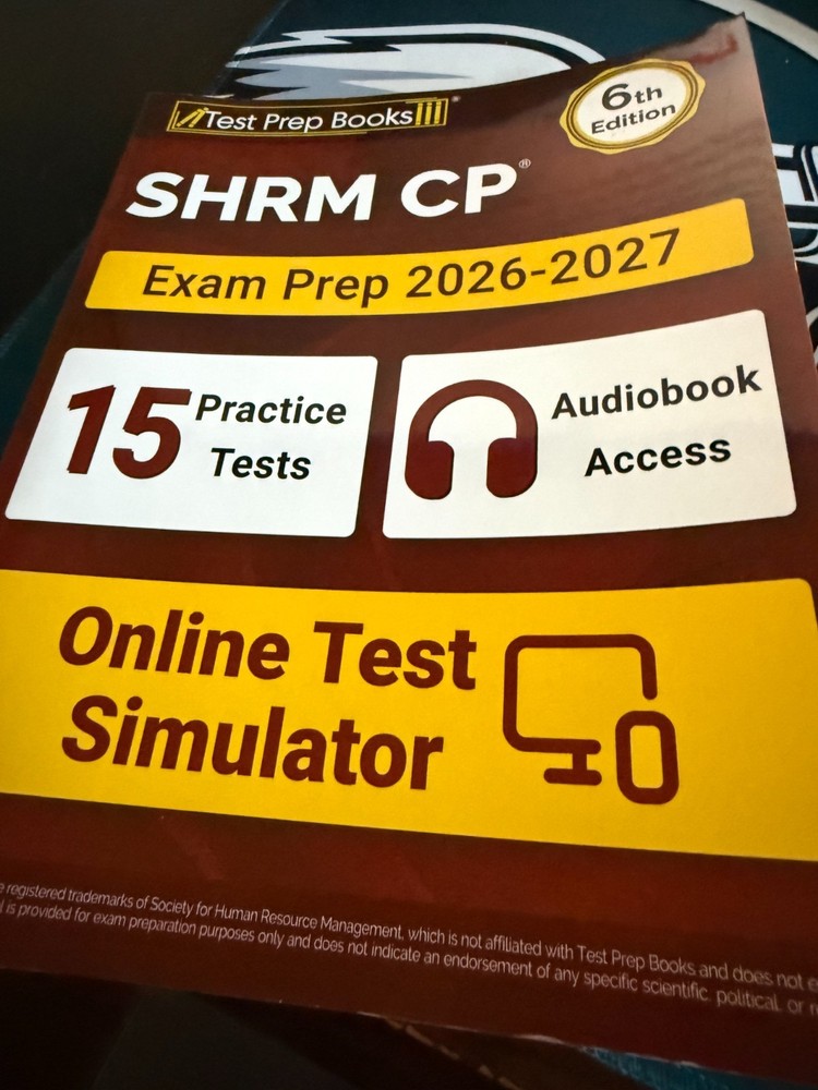 SHRM CP Exam Prep 2026-2027: 15 Practice Tests and SHRM Study Guide