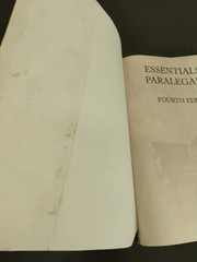 Essentials of Paralegalism Perfect William P. Statsky