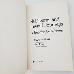 Dreams & Inward Journeys Book Marjorie Ford Jon Ford Writing Strategy Paperback
