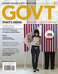 GOVT3, California Edition (with Political Science CourseMate with eBook Printed