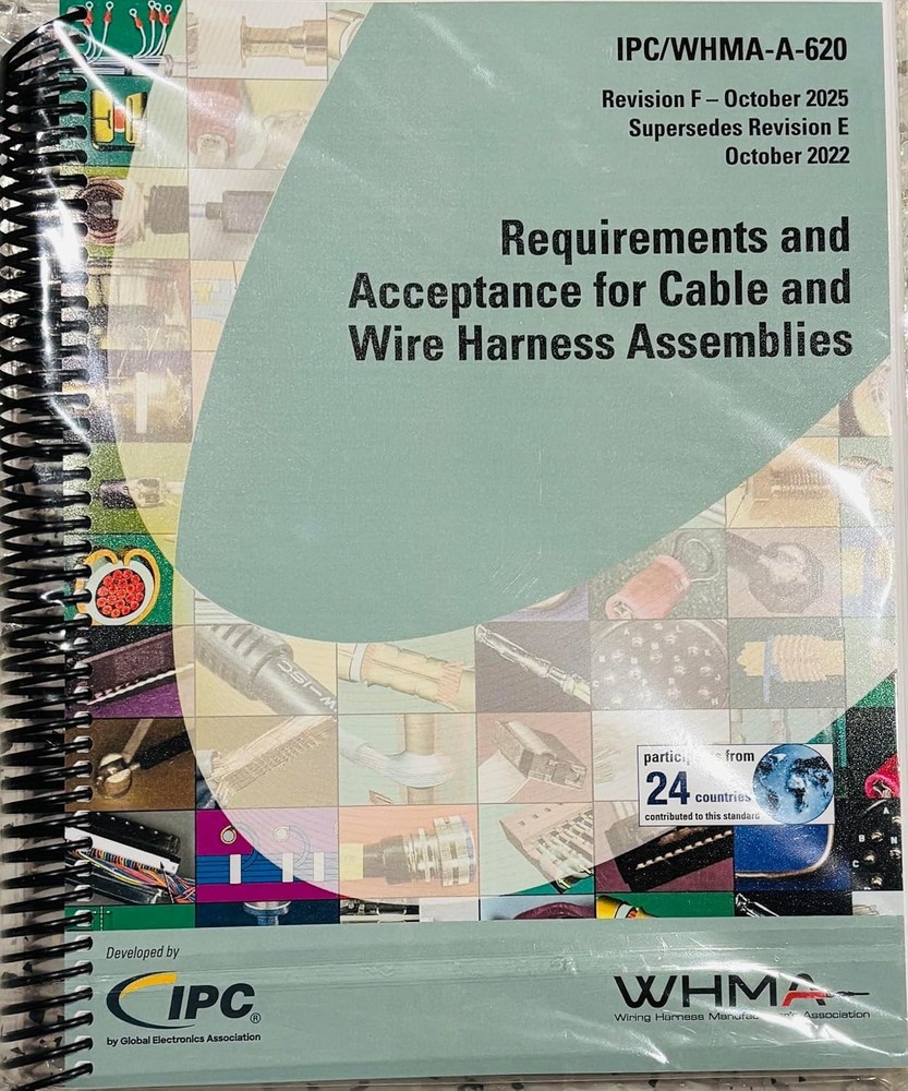 IPC/WHMA-A-620F Requirements and Acceptance for Cable and Wire Harness Assemblie