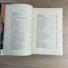 Vintage 1949 Bible Readings For The Home: 200 Scripture Topics w/Q&A MARBLE Edge