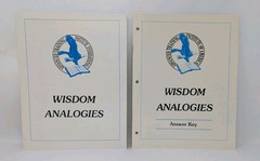 ATI Wisdom Analogies & Answer Key Brand New IBLP Homeschool Book Set