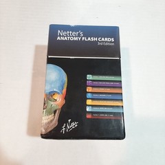 Netter’s Anatomy Flash Cards 3rd Edition by John T. Hansen PhD