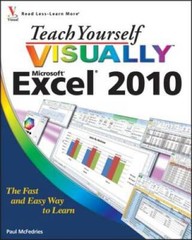 Teach Yourself VISUALLY Excel 2010 – Paperback By McFedries, Paul – VERY GOOD