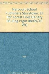 Forest Fires, Ell Reader Grade 4: Harcourt – Paperback, by Hsp – Very Good