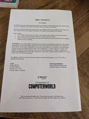 Spies Among Us Advance Uncorrected Proof