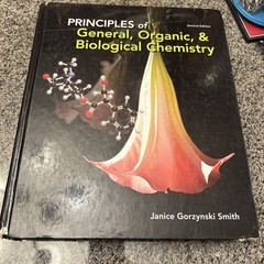Principles of General, Organic & Biological Chemistry by Smith (2014, Hardcover)