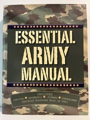 Essential Army Manual : With DVD by Picturebook (2011, Trade Paperback)