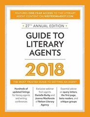 Guide to Literary Agents 2017: The – Paperback, by Sambuchino Chuck – Very Good