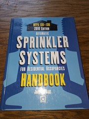 Automatic Sprinkler Systems For Residential Occupancies Handbook