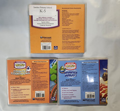 Harcourt Math Georgia Edition Grade K Lot of 3 / Teacher Resource + Mega Math