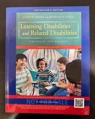 Learning Disabilities and Related Disabilities: Strategies for Success 13th Ed