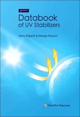 Databook of UV Stabilizers by Anna Wypych Hardcover Book