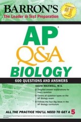 AP Q&A Biology: With 600 Questions and Answers – Paperback – VERY GOOD