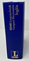 Oceano Langenscheidt English Spanish Dictionary 832 pages hardcover with tabs