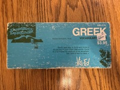 Vis-Ed Biblical Greek Vocabulary Cards