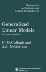 Generalized Linear Models Hardcover P., Nelder, John A. McCullagh