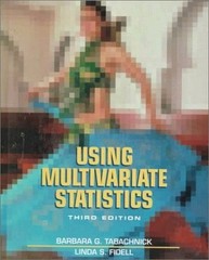 Using Multivariate Statistics, Fidell, Linda S.