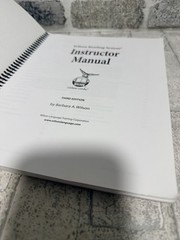 Instructor Manual (Wilson Reading System) By Barbara A Wilson 1996 3rd Edition