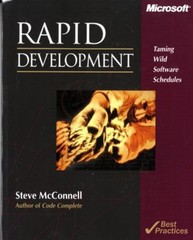 Rapid Development Paperback Steve McConnell