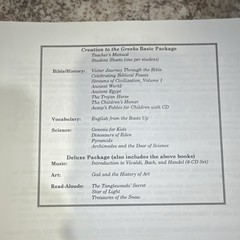 My Father’s World Creation to the Greeks Second Edition Teacher’s Marie Hazell