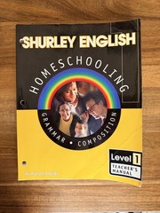 Shurley English (Grammar & Composition) Level 1 Teacher’s Manual – Homeschooling