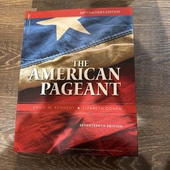 The American Pageant, AP Edition, 17th Edition, High School Textbook