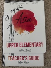 Gather Round Homeschool Asia Teacher’s Guide Spiral Bound Book Colorful Unit