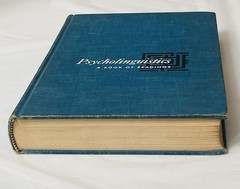 Psycholinguistics Book of Readings Saporta (1961) 1st Ed HC Linguistics Chomsky