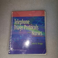 Telephone Triage Protocols for – Paperback, by Briggs Julie K.