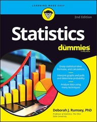 Statistics for Dummies, 2nd Edition by Deborah J. Rumsey