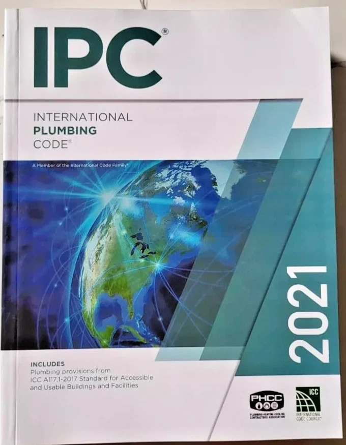 International Plumbing Code IPC 2021 Paperback Free Shipping