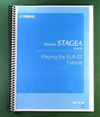 Yamaha ELB-02 Tutorial Manual: 28 Pages & Protective Covers!