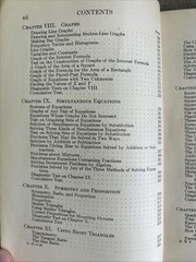 Algebra For Use Mathematics Junior High School 1936 Winston Triangle Series Book