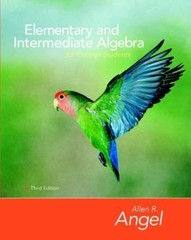Elementary and Intermediate Algebra for College Students by Allen R. Angel